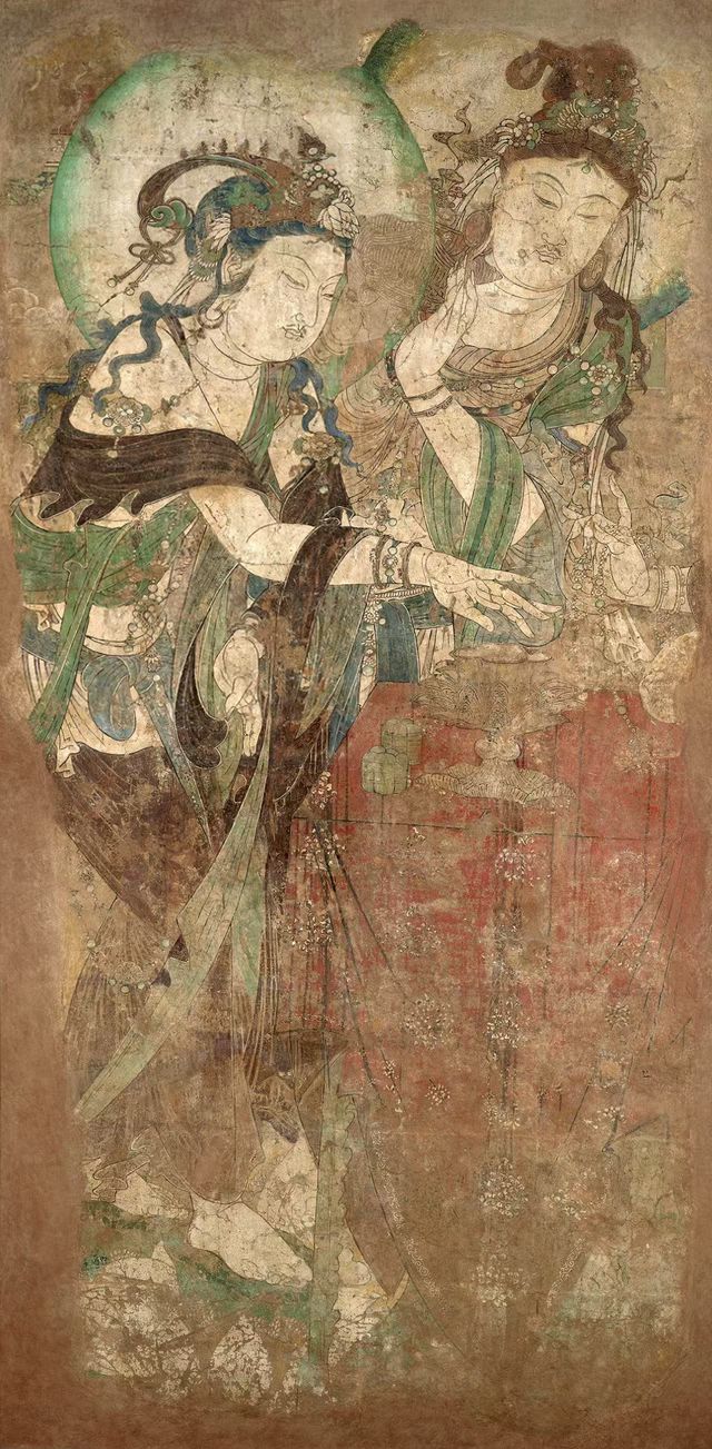 千年回望 壁影归宗 温县千年古刹举办海外流失壁画临摹展