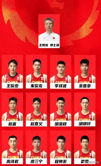 谁无缘亚洲杯最可惜？男篮最终12人仅剩3名00后 多名潜力新星陪练 徐杰等新星落选