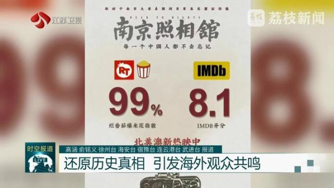 7500万人见证！电影《南京照相馆》刷新江苏影史纪录
