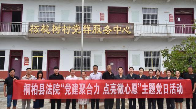 桐柏县法院：党建交流聚合力 志愿服务促治理