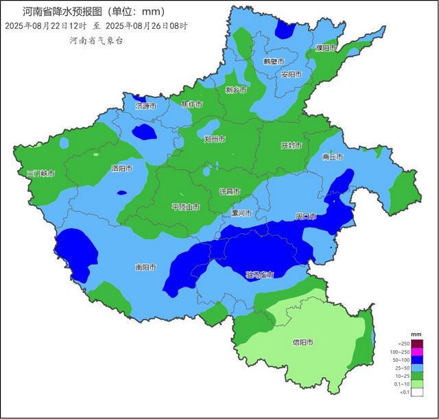 高温下线倒计时 22日午后至25日我省多阵雨雷阵雨