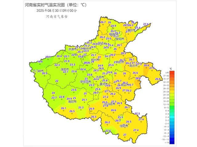 雨水送清凉，未来五天河南高温隐身