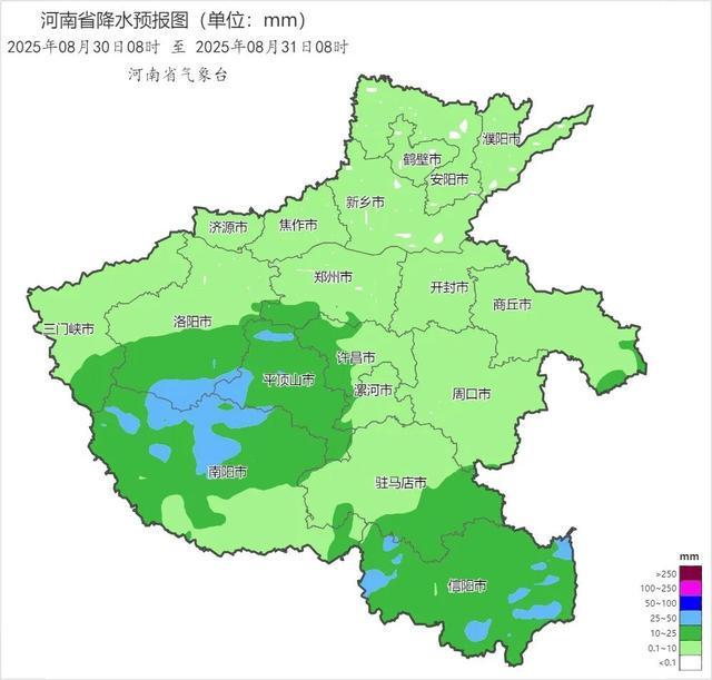 雨水送清凉，未来五天河南高温隐身